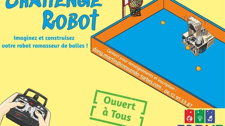DEMAIN EST LÀ - Challenge Robot au FabLab de Tarbes